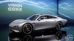 CES 2022: Mercedes-Benz Presents the EQXX Concept